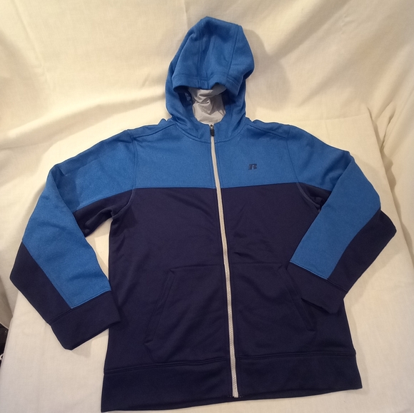 Russell Athletic Boys Blue Jacket - Picture 1 of 4